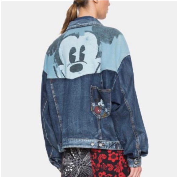 desigual mickey jeans